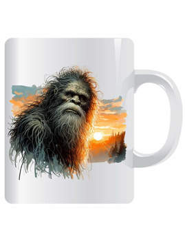 Wielka Stopa Bigfoot Big Foot Sasquatch #4. Kubek ceramiczny z nadrukiem