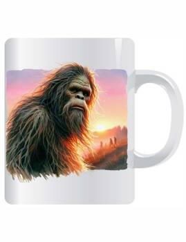 Wielka Stopa Bigfoot Big Foot Sasquatch #7. Kubek ceramiczny z nadrukiem