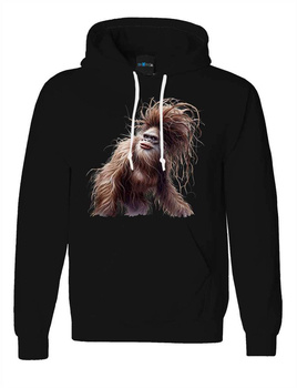 Wielka Stopa Bigfoot Big Foot Sasquatch #9. Bluza bawełniana męska z nadrukiem