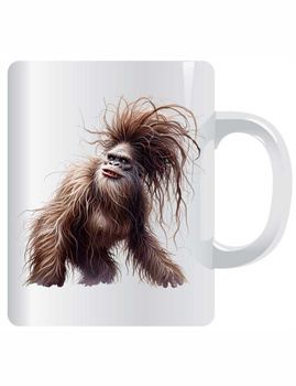 Wielka Stopa Bigfoot Big Foot Sasquatch #9. Kubek ceramiczny z nadrukiem