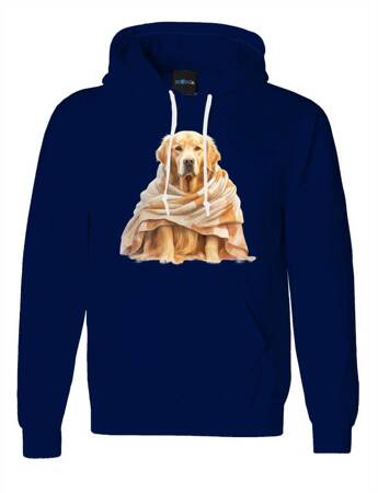 GOLDEN RETRIEVER ODZIEŻ Z TWOIM PSEM PUPILEM #2. Bluza bawełniana męska z nadrukiem