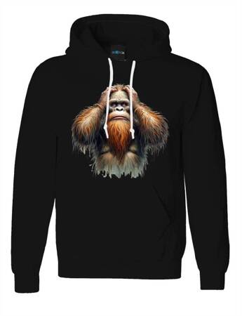 Wielka Stopa Bigfoot Big Foot Sasquatch #2. Bluza bawełniana męska z nadrukiem