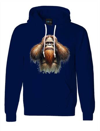 Wielka Stopa Bigfoot Big Foot Sasquatch #2. Bluza bawełniana męska z nadrukiem