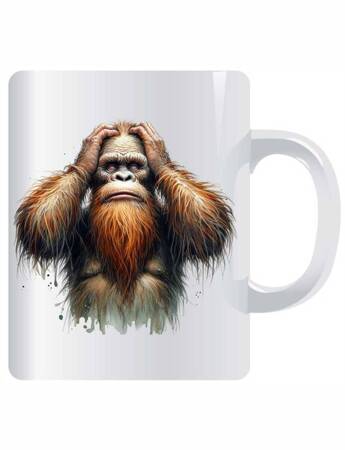 Wielka Stopa Bigfoot Big Foot Sasquatch #2. Kubek ceramiczny z nadrukiem