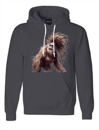 Wielka Stopa Bigfoot Big Foot Sasquatch #9. Bluza bawełniana damska z nadrukiem