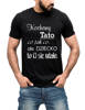 KOCHANY TATO CO JAK CO ALE DZIECKO Koszulka męska bawełniana z nadrukiem t-shirt