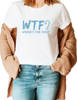 Koszulka damska bawełniana t-shirt WTF? GDZIE JEST RYBA