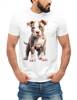 PITBULL ODZIEŻ Z TWOIM PSEM PUPILEM #1. Koszulka bawełniana męska z nadrukiem t-shirt